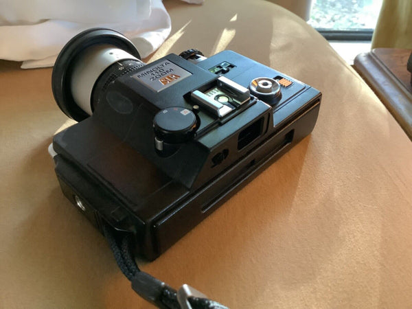 Minolta 110 Zoom SLR Film Camera w/25-50mm f4.5 Lens