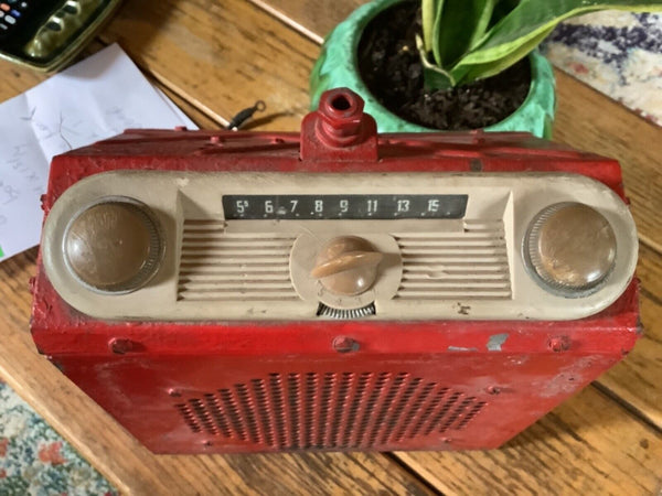 Vtg antique 1941 Ford Mercury car AM radio  41 coupe sedan convertible