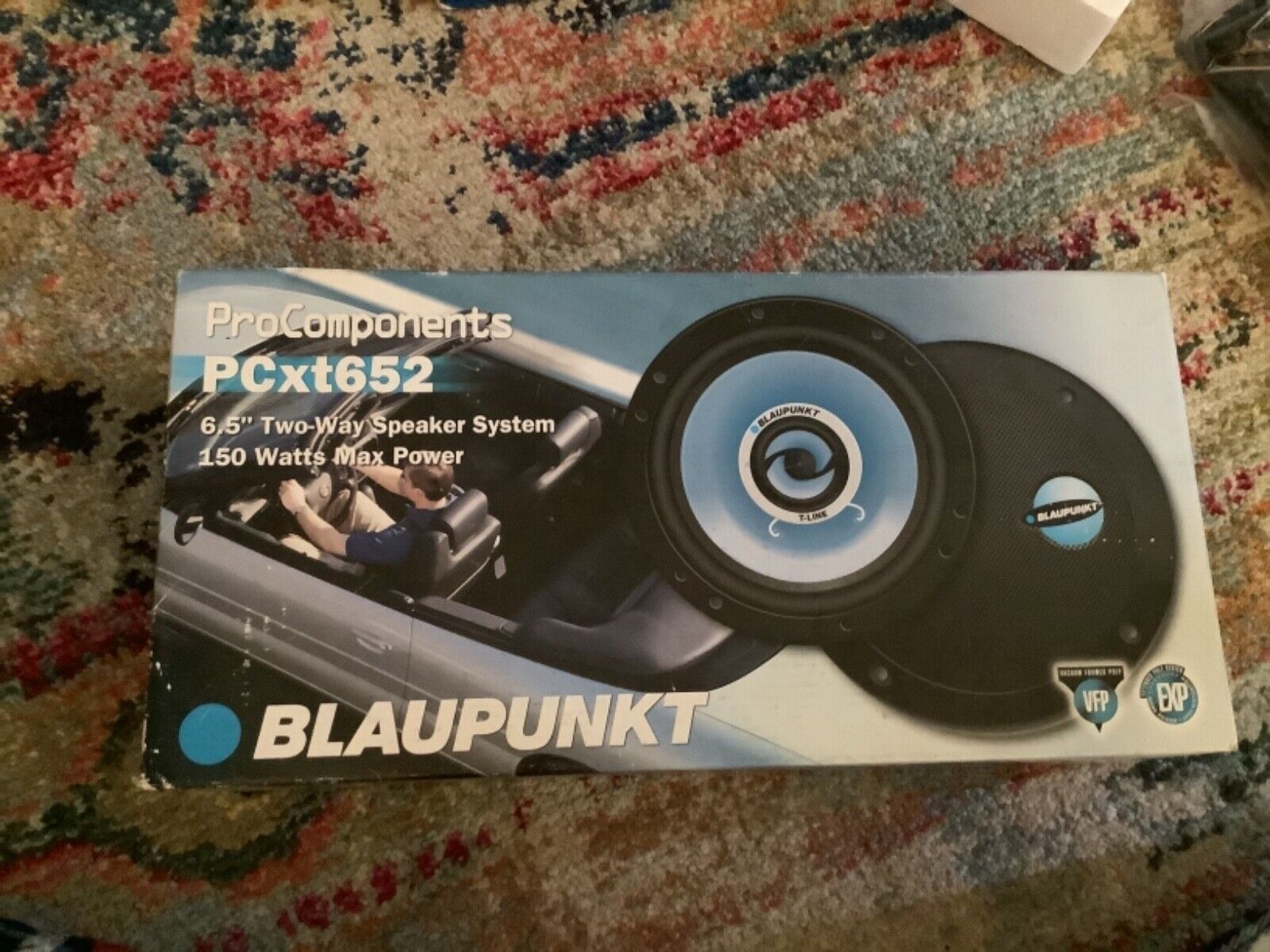 NEW Blaupunkt PCxt652 pro components 6.5 two way speaker system 150 watts