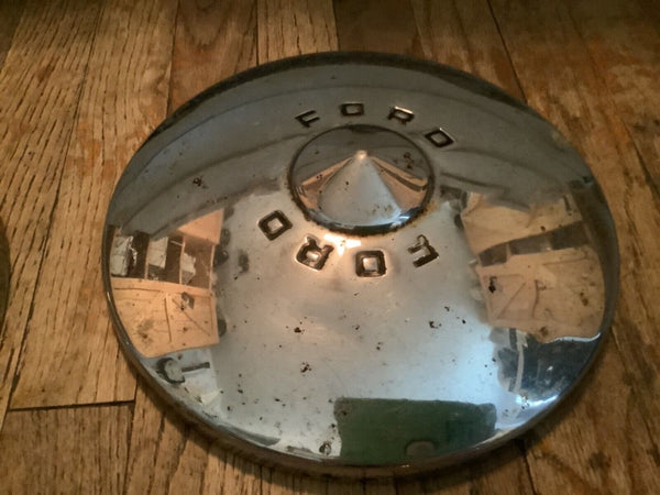 1949 1950 1951 Ford dog dish hubcap Factory Original Vintage  wheel cover