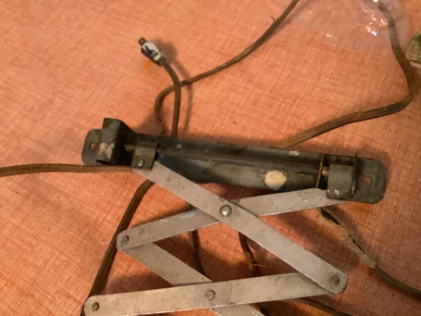 Vintage MCM Scissor Accordion Folding Wall Sconce Lamp Antique socket parts