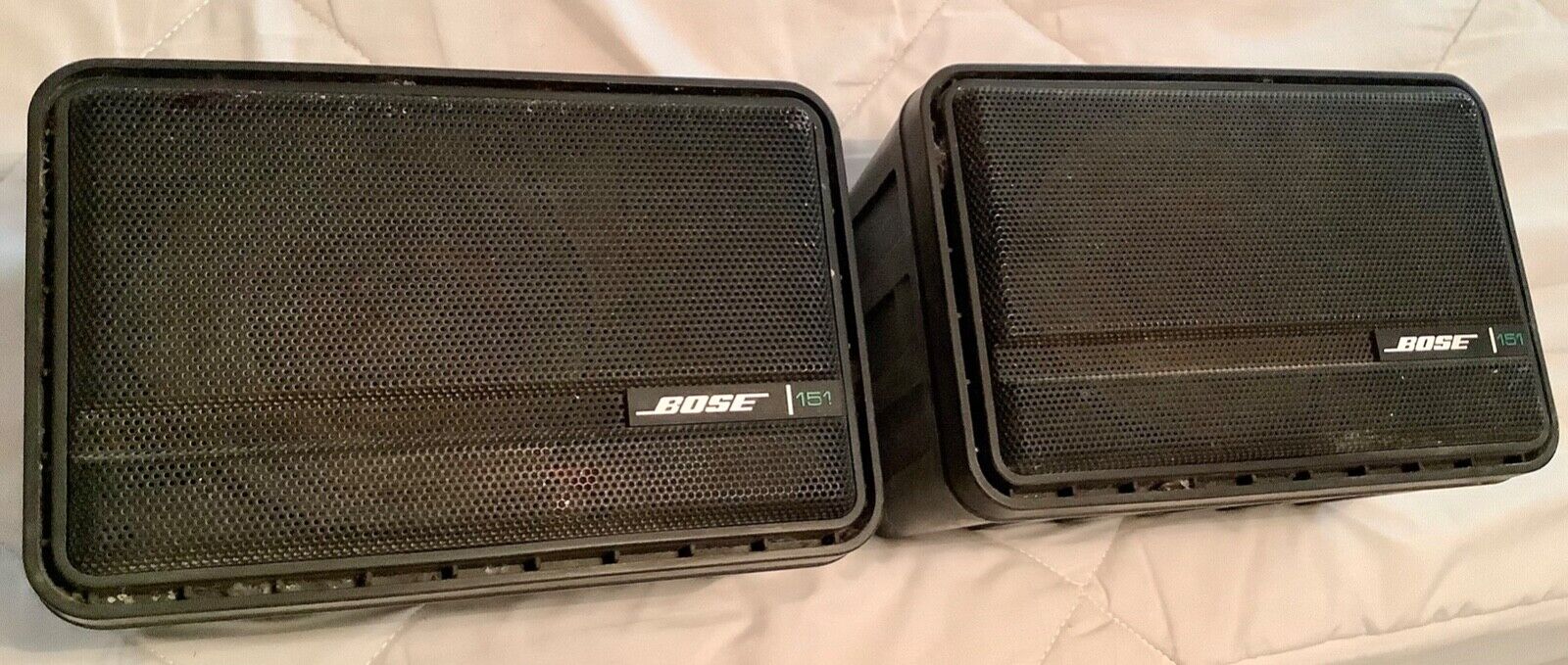 Bose 151 Environmental Indoor/Outdoor Speakers Black Tested and works