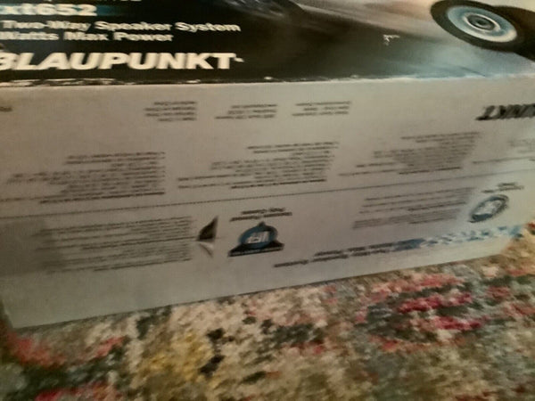 NEW Blaupunkt PCxt652 pro components 6.5 two way speaker system 150 watts