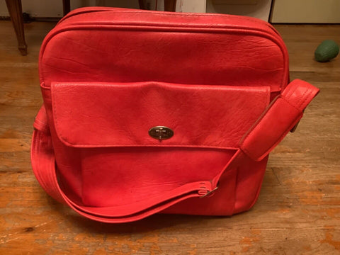 Samsonite Silhouette pink Vintage Travel Luggage Carry On Bag luggage suitcase