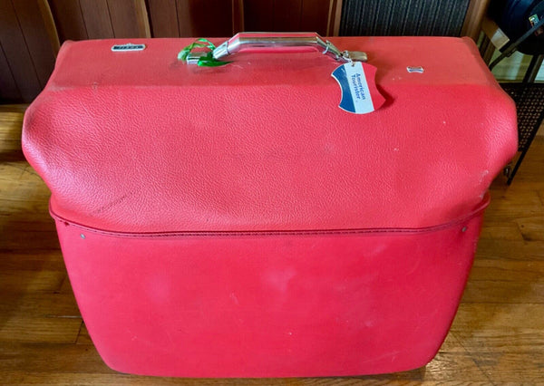 Vintage American Tourister pink Tiara Case Garment Bag suitcase luggage