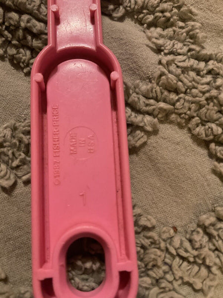 Vtg  1987 Fisher-Price Fun With Food Ice Cream Replacement  Pink Scoop