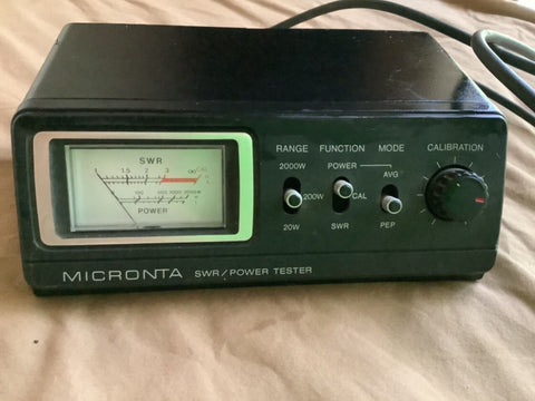 Radio Shack Micronta SWR/Power Tester Meter 21-524