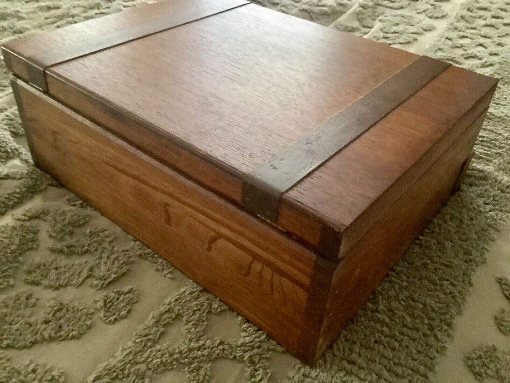 Wood Flatware Storage Box