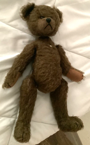 Vintage Mohair Teddy Bear stuffed animal Jointed