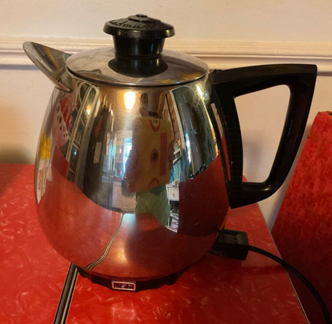 Vtg Saladmaster Jet-O-Matic Model 10 Automatic Electric Coffee Percolator WORKS