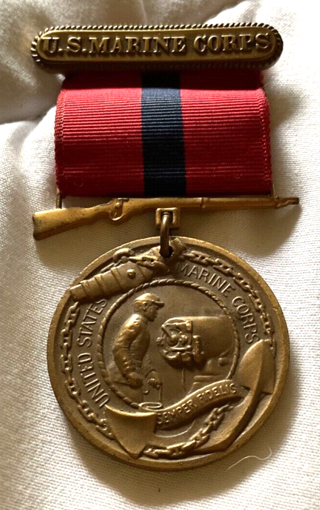 POST-WWI U.S. MARINE CORPS GOOD CONDUCT MEDAL – ENGRAVED NAMING