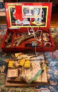 Vintage AC Gilbert Erector Set - Ferris Wheel  (not sure if complete)