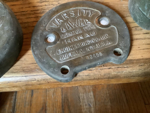 Vintage Hanau Dental Denture Mold Press Flask Varsity Lower Flasks Brass Tool