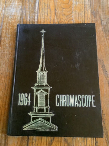 Vtg Austin College Sherman TX 1964 Chromascope Annual Yearbook book