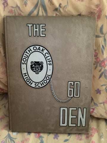 South Oak Cliff SOC the den 1960 yearbook annual Dallas Texas DISD