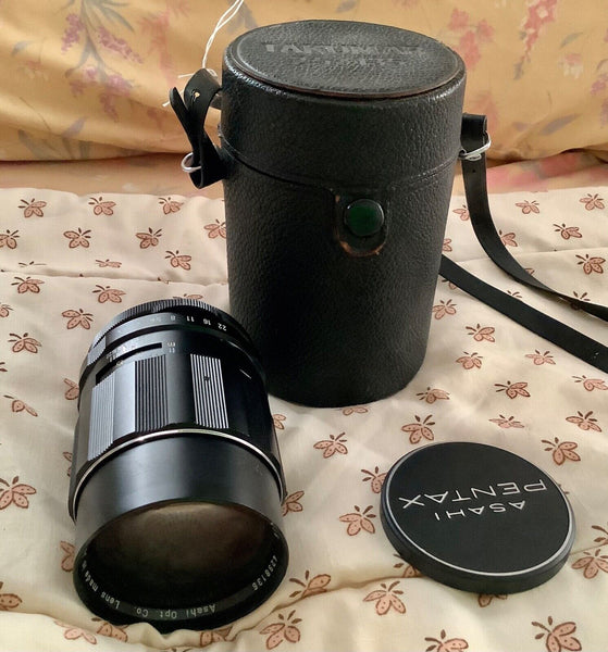 Pentax Asahi Opt. Co TAKUMAR 1:2.5-135  Japan SUPER camera lens