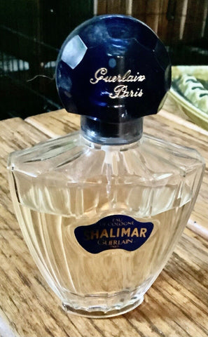 SHALIMAR Eau De Cologne Guerlain Paris Spray Vintage Perfume Bottle 75ml 2.5floz