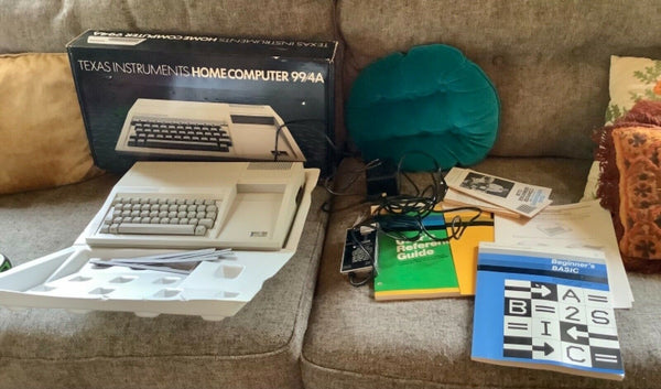 Vintage Texas Instruments TI 99/4A Home Computer  In Box looks new