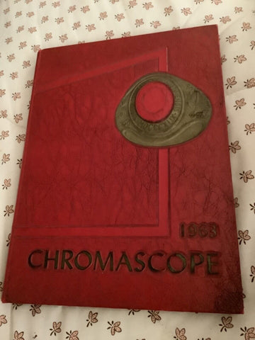 Austin College Sherman TX 1963 Chromoscope Year Book Annual