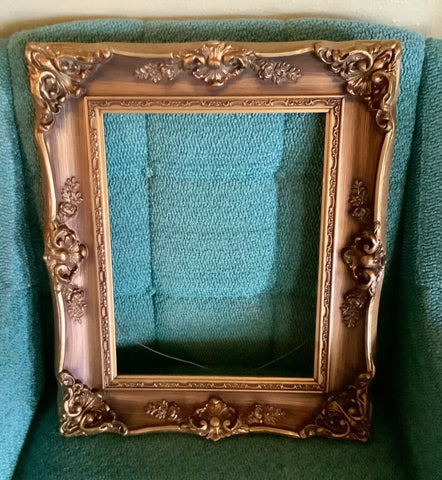 Vintage Carved Gilt Wood Picture Painting Frame ornate wooden