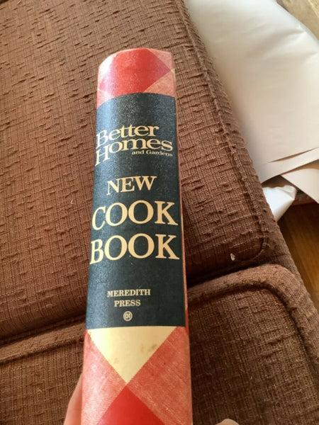 Vintage 1968 Better Homes & Gardens New Cook Book 5 Ring Binder Cookbook