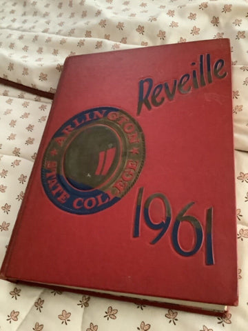 1961 Reveille Yearbook University Of Texas At Arlington Annual with love letter