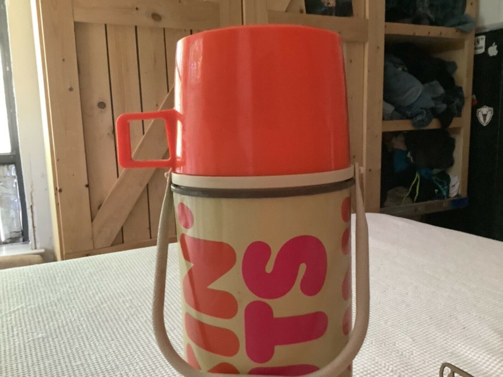 Vintage Dunkin Donuts Metal Thermos