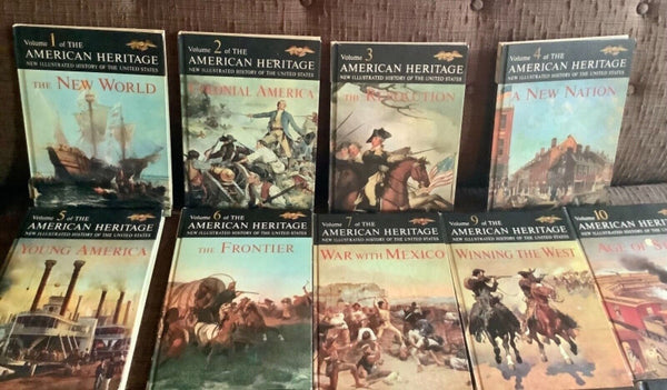 American Heritage New Illustrated History of the United States 16 Book Set