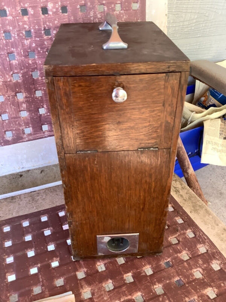Vintage Vi-Tan Therapy SAD Light Lamp  Medical Scientific Instrument wood box
