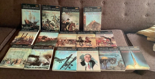 American Heritage New Illustrated History of the United States 16 Book Set