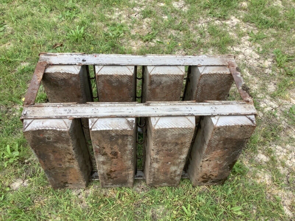 Vintage Bread Loaf Mold  Cylinder  8 Tube Pan bakery commercial Lockwood