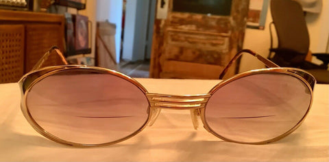 Vintage Tura 1980s  Sunglasses Prescription purple Lenses MOD 846
