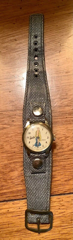 Vintage Mattel 1960's Barbie Mechanical Watch - Running