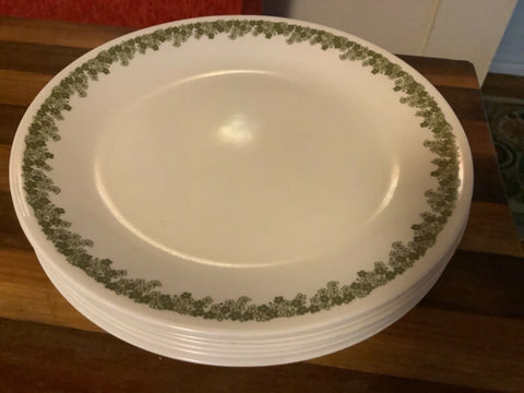 VINTAGE CORELLE CRAZY DAISY SPRING BLOSSOM 10-1/4" DINNER PLATES LOT OF 10