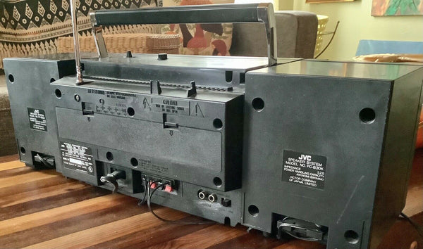 Vtg JVC PC-30 Portable Component System Radio Cassette Player radio Boombox 80’s