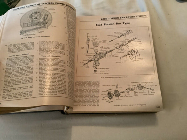 Vtg 1963 Motor's Auto Repair Manual, 26th Edition, Hardcover