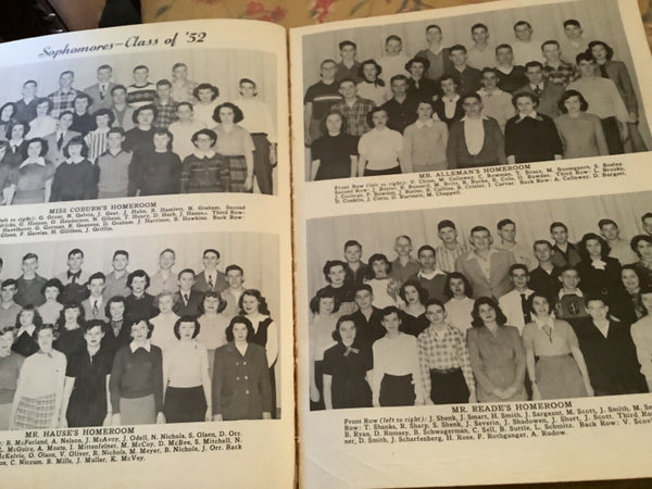 1950 Shawnee Mission High School Yearbook Annual Merriam Kansas