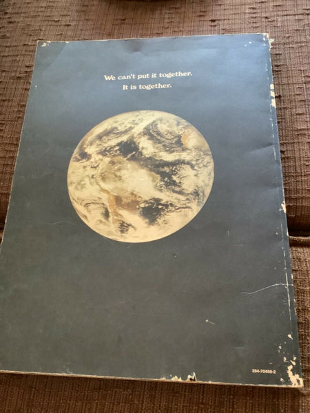 The Last Whole Earth Catalog book 1971 Large Paperback, Photos, Illustrations