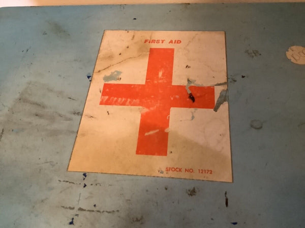 Vintage First Aid Kit Large 12172 Unused Contents