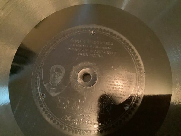 Vtg lot 9 Thomas Edison Diamond Disc records  thick 78
