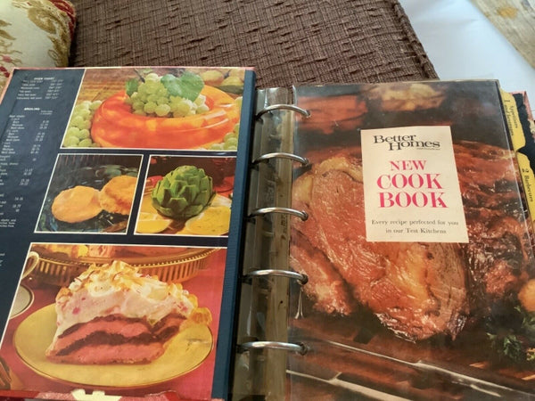 Vintage 1968 Better Homes & Gardens New Cook Book 5 Ring Binder Cookbook
