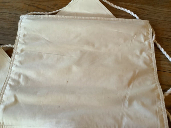 Vintage pair  MASONIC LODGE WHITE APRON Lebanon lodge no. 837 Frisco Texas