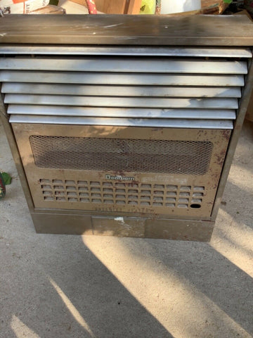 Vtg dearborn Natural Gas ventless Wall Heater 25,000 btu