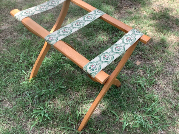 Vtg Scheibe Luggage Suitcase rack hotel holder Table Rack