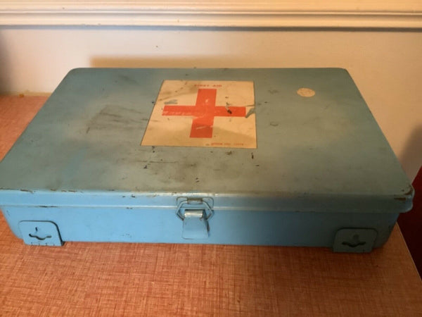 Vintage First Aid Kit Large 12172 Unused Contents