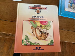 Vintage Teddy Ruxpin The Airship  Book 1985  Worlds of Wonder