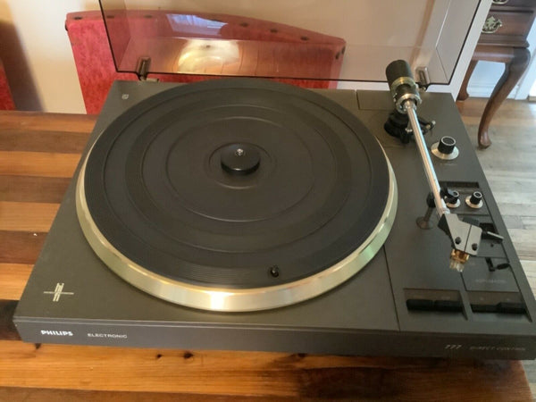 Vtg PHILIPS 777 Direct Control Record Player Turntable