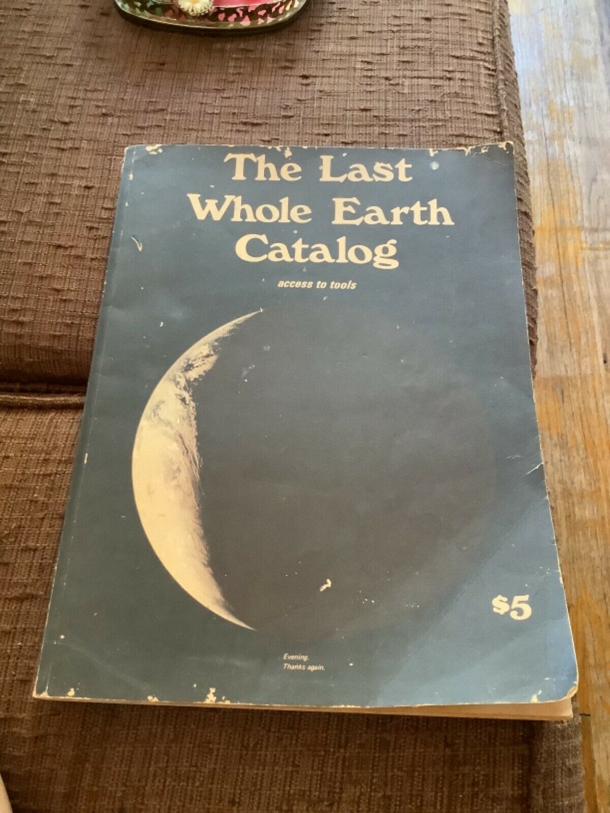 The Last Whole Earth Catalog book 1971 Large Paperback, Photos, Illust