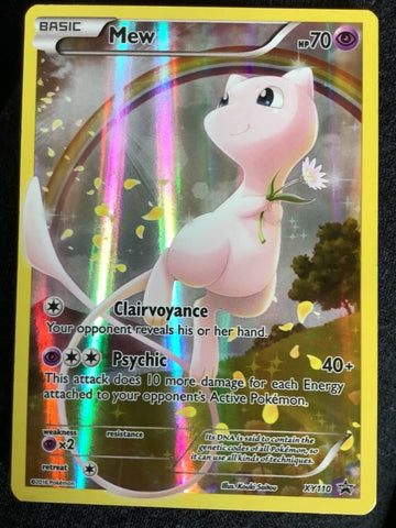 Mew XY110 NM Holo 20th Aniversary Generations Pokemon.