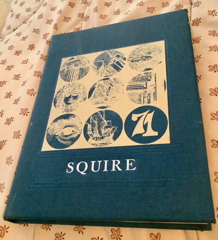 1971 Squire Dallas Texas Christian HIGH SCHOOL YEARBOOK Annual
